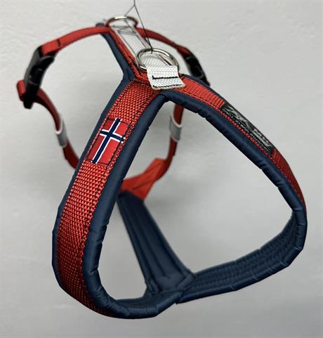 Cykel/Spårsele i Norges flaggfärger