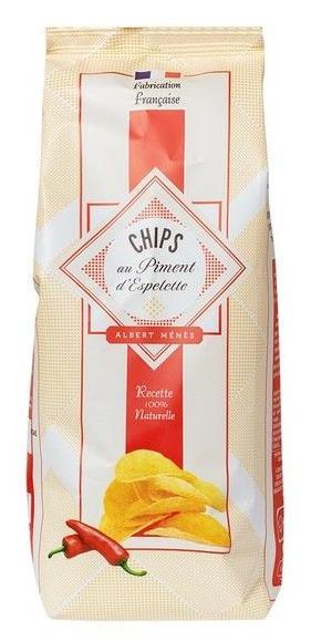 Chips med Piment d'Espelette, 115g - Albert Ménès