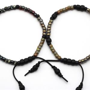 SeedBeadBrown rannekorut