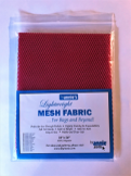 Mesh Fabric, Atom Red (Rød)