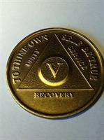 AA årsmedalj 5 år