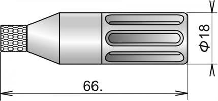 Digital temperature/humidityprobe with filter, DIGIL/E, ELKA connector