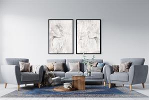Arella Medallion Blå 160*230