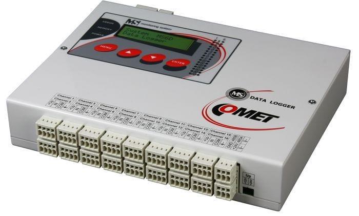 16 channel datalogger with programmable inputs