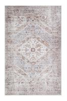 Kashan Moud Creme/Blå 160*230