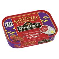 Sardiner med tørkede tomater, 115g - Connetable