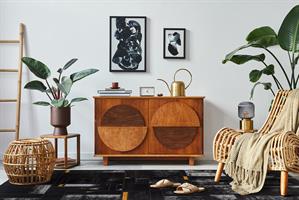 Art Modern Svart/Guld 160*230