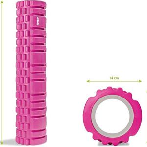 Foam Roller 62 cm, pink virtufit