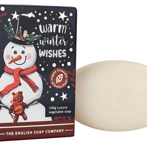 Christmas Chatacter Soap Snowman 100g