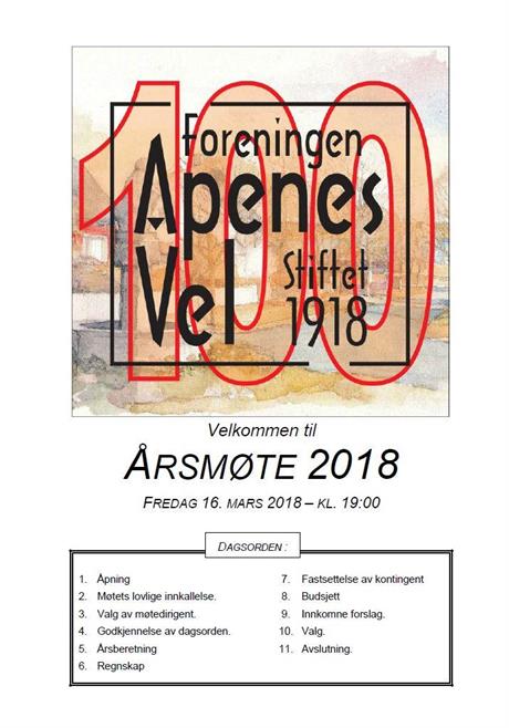 Program for Årsmøte 2018