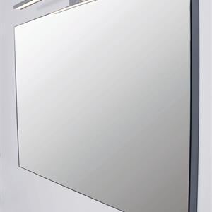 Spegel, 90x60cm, Grå
