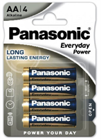 PANASONIC EVERYDAY POWER AA ALKALINE PARISTO 4 kpl/ pkt