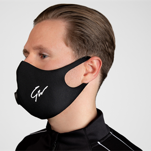 Gorilla Wear Filter Face Mask, black M/L