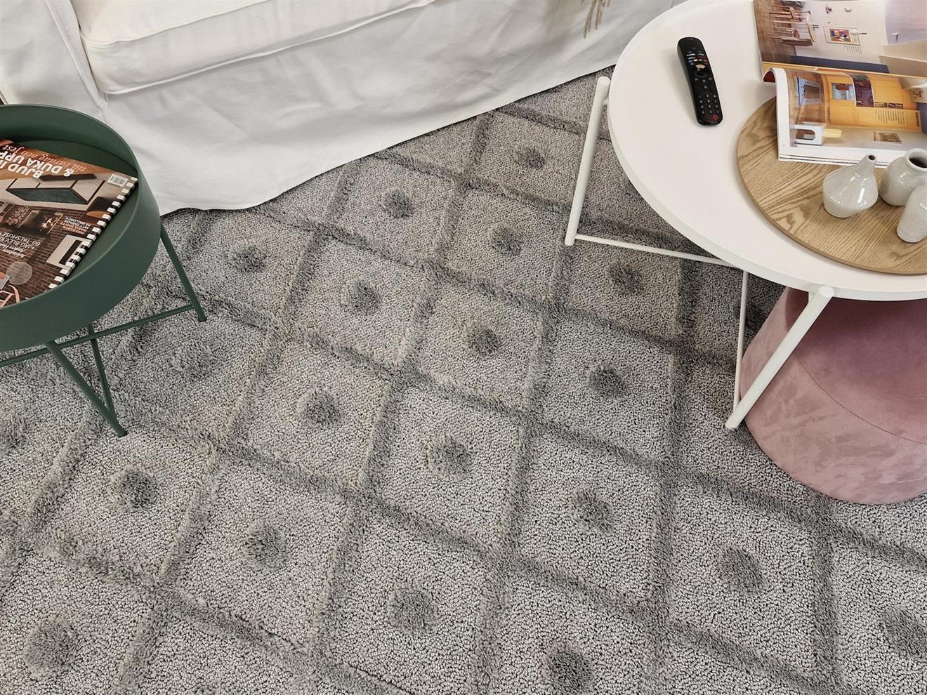 Doria Circle Grå 160*230