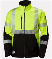 HELLY HANSEN ICU SOFTSHELL TAKKI KELTAMUSTA 74272