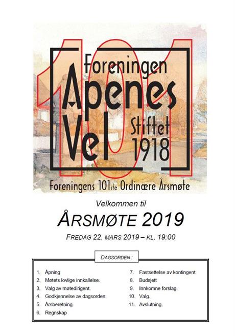 Program for Årsmøte 2019