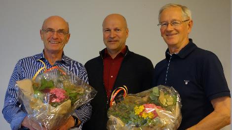 Årsmøtet takket Odd Bergh og Torbjørn Briseid