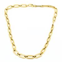 Fat chain halsband guld
