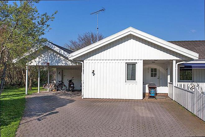 Det gamla garaget byggdes om till sovrum