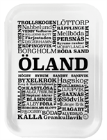 ÖLANDSBRICKA | SVART/VIT
