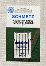 Symaskin-nåler Schmetz, topstitch nr. 80/12