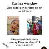 Författarkväll i Ljusdal