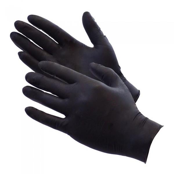KN- Latex Glove Black Small
