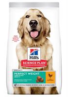 Hills Hund Adult Perfect Weight Large Breed Chicken 12kg