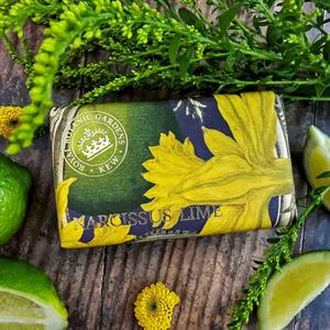 Luxury Shea Butter Soap Narcissus & Lime 240g