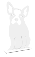HUND | VIT 30 CM