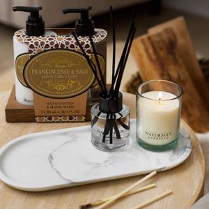 Mini Diffuser & Candle set Frankincense & Winter Sage