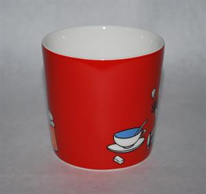 Muminmugg Lilla My Röd 2016