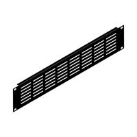 2HE vent. rackpanel, vikt