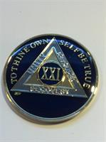 AA årsmedalj, AA-symbol, 21 år