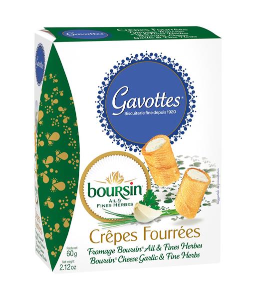 Crêpes m/ Boursin, 60g - Gavottes