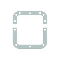 Backplate for Medium Recessed Latches