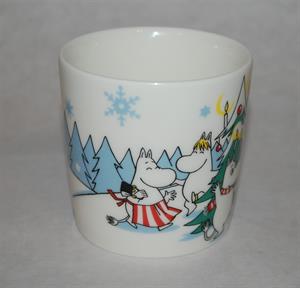 Muminmugg Säsongsmugg Vinter 2013 Under Granen Mugg Moomin Mug Muumimuki Etikett