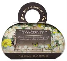 Luxury Bath Soap White Jasmine & Sandalwood 260g