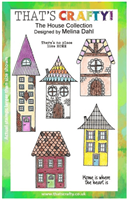 A5 Clear stamp set The House Collection