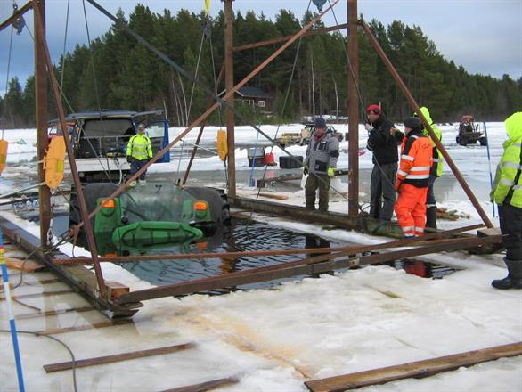 Bärgning av nästa traktor