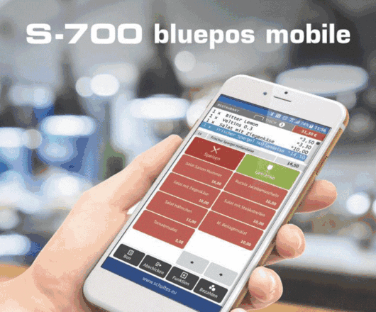 bluepos mobile sovellus liitettävissä kassaan (Android- ja iOS-laitteet)
