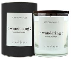 Scented Candle Black "Wandering" Gojo Black Tea 200g