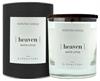 Scented Candle Black "Heaven" White Lotus 200g