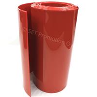 PVC Roiskeläppä materiaali per metri punainen- PVC mudflap material per metre red