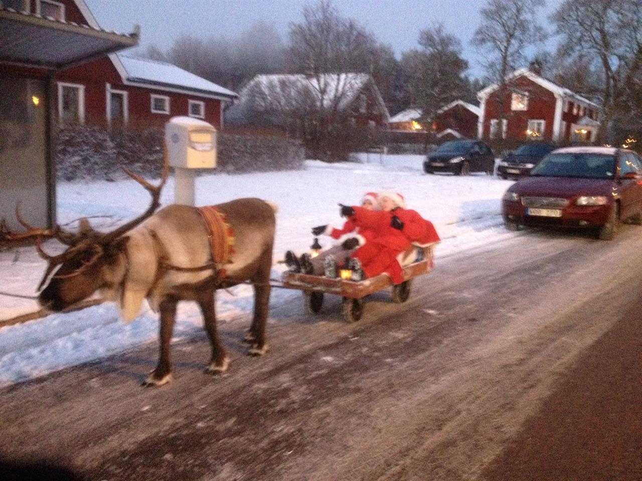 Julskyltning i Svärdsjö 2014