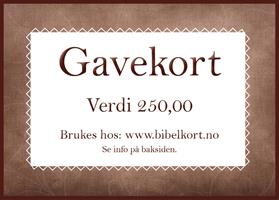 Gavekort 250,-