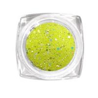 KN- Jar glitter YELLOW 1mm