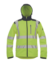 CERVA KNOXFIELD HVPS SOFTSHELL JACKET yellow