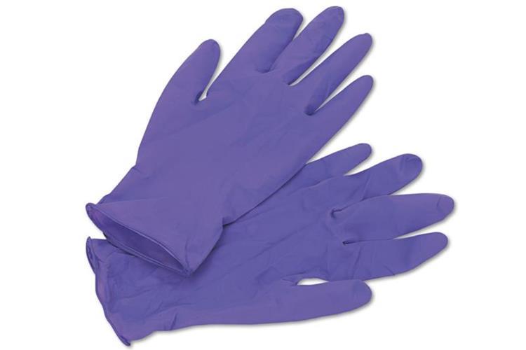 KN- Nitrile glove PURPLE Large