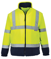 PORTWEST HI-VIS FLEECE F301 KELTAINEN